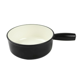 Ensemble de <span class=keywords><strong>fondue</strong></span> en fonte émaillée avec fourchettes à <span class=keywords><strong>fondue</strong></span> - Design classique, compatible gaz et induction, résistant <span class=keywords><strong>au</strong></span> four, pot à <span class=keywords><strong>fondue</strong></span> pour <span class=keywords><strong>la</strong></span> maison - Product Image 1