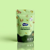 Lot de 500 sachets en plastique noir mat Mylar sachets en aluminium à fermeture éclair avec fenêtre transparente