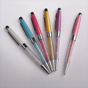 High Quality Custom Logo Advertising 1.0mm Writing Width Crystal Touch for Stylus <b>Pen</b> Promotional Gift Metal Material for Office - Product Image 5