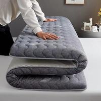 Futón Japonés Lavable Móvil, Colchón Enrollable de Espuma Viscoelástica, Colchón de Estudiante, Cama de Piso Japonés, Futón