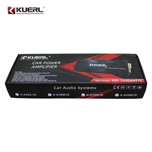 เครื่องขยายเสียงรถยนต์ Kuerl 1000W ช่องเดียว คลาส D ดิจิตอล เพาเวอร์แอมป์ สำหรับอัพเกรดระบบเสียงรถยนต์ - Product Image 5