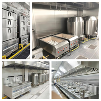 Rôtissoire à gaz en acier inoxydable robuste avec soupape de sécurité, usage commercial, 360° °   Four à rôtisserie pour hôtels et restaurants