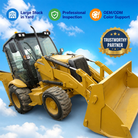 Backhoe Loader Industri CLG766A Tugas Berat  1.0m3 Bucket Loader & Jangkauan 4440mm  Alat Pemindah Tanah yang Handal