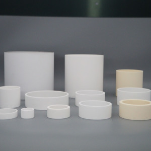 ท่อเซรามิกอลูมินา <span class=keywords><strong>Al203</strong></span> 94มม. ความสูง128มม. ทนต่อการสึกหรอเทอร์โมคัปเปิลฉนวนท่อตัดเจาะ - Product Image 3