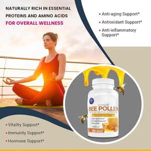 אגלוול יצרן מקורי (OEM) של כמוסות אבקת דבורים ללא הנדסה גנטית, אורגניות, פרופוליס, מזון מלכות, תמצית אבקת דבורים, ספק כמוסות. - Product Image 6