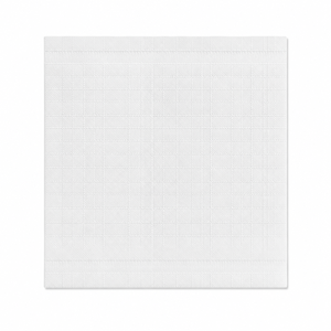 Boîte de serviettes en papier jetables blanches 2 plis 8 volets pour dîner - Product Image 2