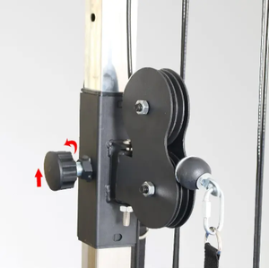 Station multifonction murale pour tractions verticales, appareil de fitness intégré pour le renforcement musculaire du dos, des épaules, de la poitrine et des triceps - Product Image 1