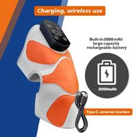 Masajeador Eléctrico de Pies y Piernas con Vibración, Compresión de Aire y Calor, Batería de 3000mAh, AS ALL STAR CE