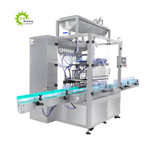 Máquina <span class=keywords><strong>de</strong></span> llenado <span class=keywords><strong>de</strong></span> fertilizante líquido químico automático ZXSMART <span class=keywords><strong>de</strong></span> 14 cabezales tipo gravedad eléctrica <span class=keywords><strong>con</strong></span> tarro <span class=keywords><strong>de</strong></span> vidrio para aplicación <span class=keywords><strong>de</strong></span> bebidas - Product Image 6