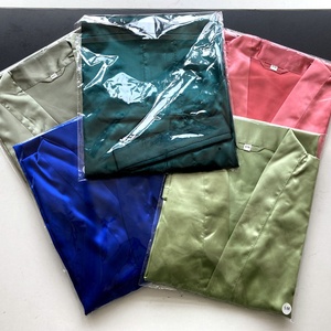 تخفيضات هائلة بلون واحد حرير ساتان كيمونو رداء نسائي لحفلات الزفاف فستان حفلات الصباح ثلاثة أرباع كم زفاف وصيفة العروس - Product Image 3