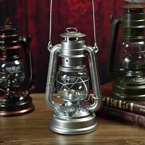 Rétro Portable Camping Lanterne Extérieure Kérosène Vintage Camp Lampe 3 Modes D'éclairage Tente Lumière pour Randonnée Escalade Cour - Product Image 1