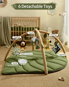 Alfombra de Juego para Bebé, Alfombra de Juego de Algodón para Bebé - Product Image 3