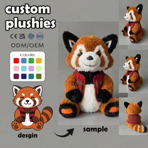 Peluche Personalizado de Diseño de Personaje de Anime con Pelo Morado, Peluche de Nutria que Respira, Llavero de Peluche de Comida, Peluche Personalizado SKZ - Product Image 4