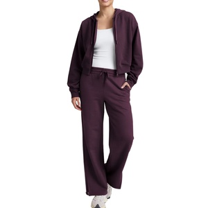 Conjuntos Deportivos de Algodón Puro para Mujer con Logotipo Personalizado, Conjuntos para Correr, Ropa Deportiva, Chándales para Mujer - Product Image 6