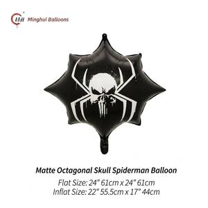 Palloncino a Forma di <span class=keywords><strong>Spiderman</strong></span> Multi-Posa, Decorazioni per Feste di Compleanno a Tema Supereroi per Bambini - Product Image 4