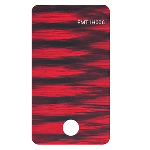 Feuille d'acétate de cellulose de couleur mixte rouge et noir 1600x700x2.5mm avec service de découpe pour montures de lunettes optiques de mode - Product Image 3