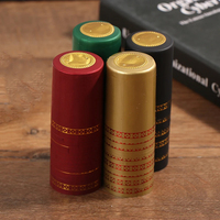 PVC Bouteille De Vin Capsules Thermorétractables Couverture D'étanchéité Vin Rouge Chauffage Bouchons Rétractables Hermétique Film Rétractable Maison Bar Fournitures