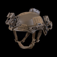 Casque Tactique Airsoft Léger SF Super High Cut pour Chasse, Tir, Wargame – Casque de Protection Équipement Sportif Extérieur Vélo