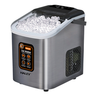 Machine à glaçons portable HALEY en stock pour la vente en gros – Générateur de glaçons à refroidissement rapide pour bureaux et détaillants (usage domestique et professionnel)