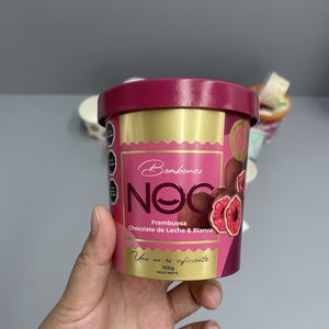 Tazas de helado impresas personalizadas de pared simple de 4oz 8oz 16oz, tapas de sellado para postres, galletas, fideos, <span class=keywords><strong>hamburguesas</strong></span> - Product Image 3