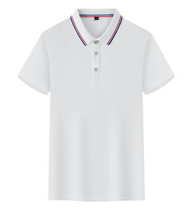 Custom Embroidered Printed Design Plain 220 Grams Cotton Polyester Polo Shirt Blank Short Sleeve Men Womens Golf Polo T Shirts - Product Image 5