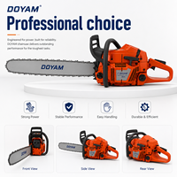 Tronçonneuse à essence puissante Husqvarna 365, 2 temps, industrielle, 3400W, 65,1cc, pour la foresterie, le jardinage, la ferme, la coupe du bois dans les vergers