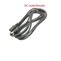 Cable de extensión para cámara CCTV de 12V CC, 3/5/10/15/20/30 metros, 5,5 mm x 2,1 mm, cables de extensión de alimentación para cámaras de seguridad Wifi/AHD/IP