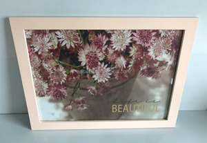 <span class=keywords><strong>Fait</strong></span> main <span class=keywords><strong>En</strong></span> <span class=keywords><strong>Bois</strong></span> Fleur Photo/Cadre Photo Peinture D'art Pour La Décoration De La <span class=keywords><strong>Maison</strong></span>/<span class=keywords><strong>Cadeau</strong></span>/Souvenir - Product Image 3