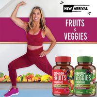 Compléments alimentaires OEM pour fruits et légumes Offre Spéciale à base de super aliments entiers et de 90 capsules de légumes et 90 de fruits-B