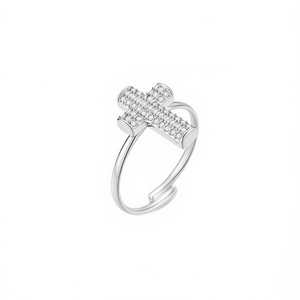 Fashion <b>Ring</b> with Zirconia A0126 for Women High Quality Jewelry - Product Image 3