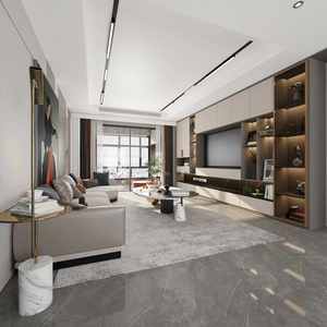 Multifunctional <b>LED</b> <b>TV</b> Cabinet for Different Sizes Living Room Furniture for Hotel or Apartment with Drawers and Shelves - Product Image 5