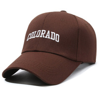Casquette de baseball convertible de style nouveau - Version coréenne, broderie de lettres tendance, casquette de baseball à visière pour les loisirs en plein air