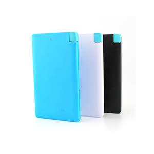 Promotion Gift Customized Logo Power Bank 4000mAh Portable Charger Micro USB Input Interface LI-Polymer Battery