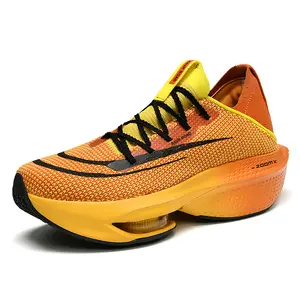 New Innovations Ultra-light Powerful Rebound Running Shoes Air Cushion Heightening Sports Shoes