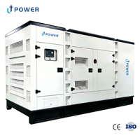 Générateur diesel silencieux 1000 kVA, refroidi par eau, trois moteurs 1500 tr/min 50 Hz, durable, démarrage automatique ATS, sur remorque, pour chantier de construction
