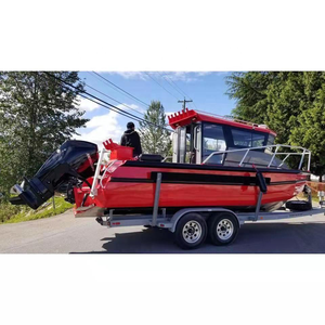 <span class=keywords><strong>Barco</strong></span> Gospel de 25 pies (7.5m), Yate Deportivo, Embarcación de Pesca en Alta Mar, con Motor Fuera de Borda, de Aleación de Aluminio, Fácil de Manejar, con Cabina Central, en Venta en Australia - Product Image 4