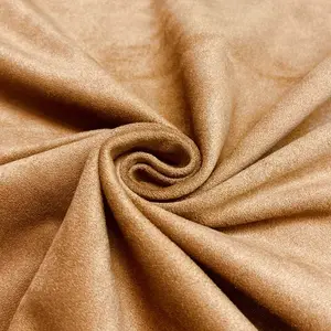 Suede Fabric White China Factory Fabric Textile Raw Material Suede White Microfiber Suede Fabric/