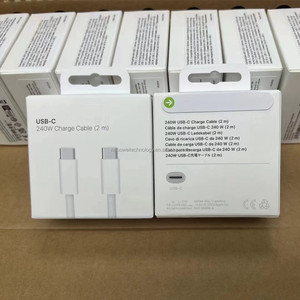 Cavo Dati USB C a Tipo C Originale all'Ingrosso 240W <span class=keywords><strong>2M</strong></span> Ricarica Rapida per iPhone 17 16 15 Pro Max - Product Image 1