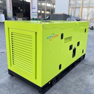 Générateur diesel silencieux Weichai triphasé <span class=keywords><strong>vert</strong></span> 15 KVA 12 KW à châssis ouvert, démarrage automatique, démarrage à distance, ATS - Product Image 5