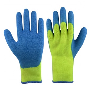 Fabricant de gants de travail industriels enduits de <span class=keywords><strong>latex</strong></span> de haute qualité, antidérapants et résistants aux coupures. - Product Image 1