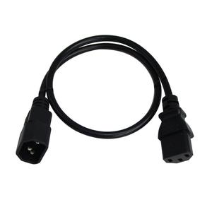 10A 250V Iec320 H05vv-F alman standart c13 c14 konektörü avrupa güç kablosu - Product Image 4