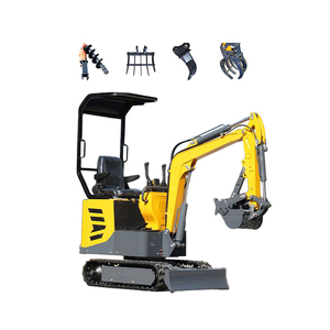 Mini-excavatrice de haute qualité 1000 kg, prix compétitif, service après-vente gratuit, avec godet de 0,02 m³ et pièces de rechange - Product Image 6
