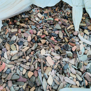 Mix Color Pierre Naturelle Pebble Wash River Stones pour Jardin et Aquarium - Product Image 2