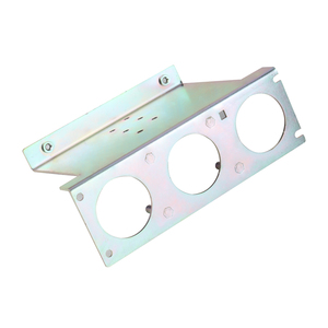 Fabbricazione di fabbrica su misura di precisione lamiera di alluminio stampaggio parti +/-0.1mm tolleranza anodizzato/zinco placcato superficie 1 pz - Product Image 2