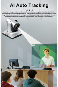 4K 20x Optical PTZ Camera 8.5MP Auto <b>Tracking</b>, 4 Microphone Array, HD*MI/USB3.0/IP, for Video Conference & Live MC3008 4K PTZ - Product Image 4