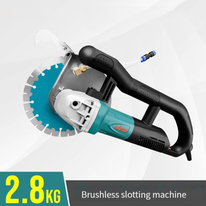 China Factory Portable 220V Power <strong>Tool</strong> Saw Cutting <strong>Machine</strong> 3900W Wall Chaser Cutter <strong>Grooving</strong> - Product Image 5