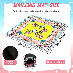 Envío Gratis en EE. UU. Tapete <span class=keywords><strong>de</strong></span> Mahjong <span class=keywords><strong>de</strong></span> Lujo Impermeable en Rollo, Cubierta para <span class=keywords><strong>Mesa</strong></span> <span class=keywords><strong>de</strong></span> Juego Estilo Americano con Reverso <span class=keywords><strong>de</strong></span> Goma Antideslizante - Product Image 5
