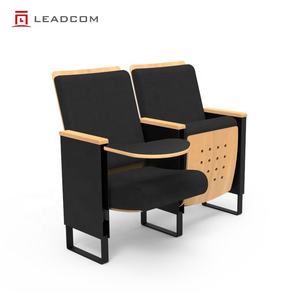 Chaise de salle de conférence, auditorium, église, <span class=keywords><strong>théâtre</strong></span> LEADCOM LS-20602 avec tablette d'écriture anti-panique - Product Image 1