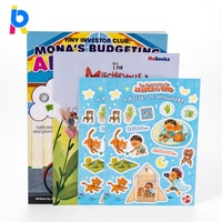 Nouveauté : Livres de coloriage pour enfants personnalisés de haute qualité avec autocollants pour un divertissement interactif et une éducation précoce