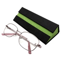 Étui à lunettes de soleil en cuir noir épais de luxe, lunettes de vue, étui rigide pour lunettes optiques, aimant, étui pour lunettes et emballage